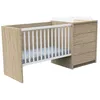 Image de Lit CombinÃ© Ãvolutif BÃ©bÃ© 60x120cm Antonin