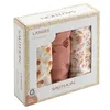 Image de EsmÃ©e Lot De 3 Langes Bio Motif Floral De Sauthon Baby DÃ©co