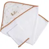 Image de Cape De Bain Et Gant De Toilette Sunlight - Sauthon Baby Deco