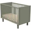 Image de Lit BÃ©bÃ© 60x120 Cm Eleonore Kaki - Sauthon Meubles