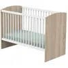 Image de Lit BÃ©bÃ© 60x120 Cm Access Bois Blanc - Sauthon Meubles