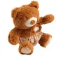Image de Peluche ours marron avec dÃ©tails brodÃ©s