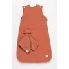 Image de Gigoteuse BÃ©bÃ© Hiver En Double Gaze De Coton Et Son Doudou Mouchoir
