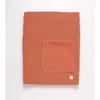 Image de Matelas Ã Langer Avec Housse Et Serviette Uni Terracotta