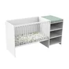 Image de Lit Chambre Ãvolutif Commode ÃtagÃ¨re First Blanc Chant Blanc