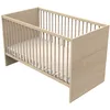 Image de Lit Ãvolutif 140x70 - Little Big Bed En Bois DÃ©cor ChÃªne Suave