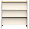 Image de Commode 3 Tiroirs FaÃ§ades InclinÃ©es En Bois DÃ©cor ChÃªne Miel