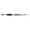 Image de Marqueur Permanent Double pointe Noir