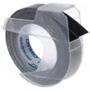 Image de Dymo S0898130 - (9 mm) - Blanc sur noir - Ruban