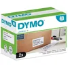 Image de Dymo S0947420 - (102 mm x 59 mm) 2 rouleaux - Noir sur blanc - Étiquette
