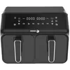 Image de Friteuse sans huile Fagor Airfryer 2 cuves de 4L - 2200W - 8 Programmes - Noir