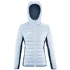 Image de Doudoune MILLET FITZ ROY WARM HOODIE W (ICEBERG/DARK DENIM) Femme