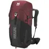 Image de Millet - Sac à dos de trekking polyvalent - Ubic 40 Black/Dark Red en Matières Recyclées - Bordeaux