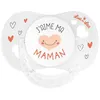 Image de Luc Et LÃ©a Sucette Anatomique +0m Avec Anneau J'aime Ma Maman