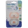 Image de Luc & LÃ©a 2 Sucettes Anatomiques TÃ©terelle Extra-Fine 0-6 Mois - ModÃ¨le : Mouton Et Nuageâ¦