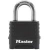 Image de Master Lock Cadenas Ã  combinaison Excell Zinc 57 mm Noir M178EURD