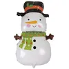 Image de Ballon aluminium de NoÃ«l en bonhomme de neige de 60 cm (x1) REF/19115