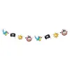 Image de P'TIT Clown re22496 - Guirlande anniversaire Pirates