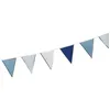 Image de P'TIT Clown re22597 - Guirlande Fanions brillante bleu
