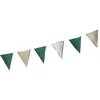 Image de P'TIT Clown re22615 - Guirlande Fanions brillante Verte