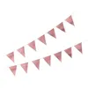Image de P'TIT Clown re22619 - Guirlande Fanions pailletÃ©s Rose Gold