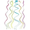 Image de Suspensions spirales - P'TIT Clown - re22644 - Lot de 12 - Multicolore - 80 cm - Plastique