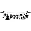 Image de Guirlande Halloween - PTIT CLOWN - 22933 - Feutrine - 300 x 24 cm - Noir