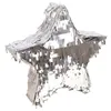 Image de PIÃATA Ã CASSER ÃTOILE 36CM ARGENT MÃTAL