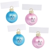 Image de Décorations de noël U10  Lot de 4 boules de Noel porte noms Barbapapa P32764261