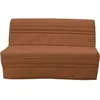 Image de Banquette BZ 2 places Joe - Tissu terracotta - L143 x P97 x H89cm - Fabrication franÃ§aise - GRUHIER