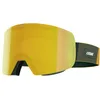 Image de Masque de ski Cébé STRICKER2 HERITAGE Taille L (KAKI GREEN - DARK GREY REVO FLASH GOLD - CAT.3) Mixte