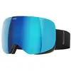 Image de Masque de ski Cébé CLOUD3 (BLACK - DIAMOND BLUE FLASH REVO - CAT.3) Mixte