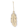 Image de Plume en bois 6 x 17 x 0,4 cm