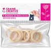 Image de Anneaux en bois Ø 35 mm 7 pcs