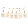 Image de Maison en bois à suspendre 50 x 77 x 2 mm 6 pcs - Graine Créative