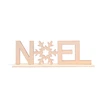 Image de Centre de talbe en bois Joyeux noël 25,5 cm