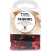 Image de Sequin plat Ø 6 mm 4000 pcs Rouge