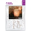 Image de Photophore papier Joyeux Noël 15 cm