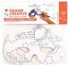 Image de Masque en carton Enfant 6 pcs Cosmos