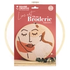Image de Kit Broderie Visage Line Art