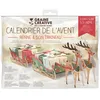 Image de Calendrier De L Avent Diy Traineau De NoÃ«l 15 X 55 Cm
