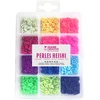 Image de Perle rondelle Heishi 6 mm Mix couleurs Fluorescentes