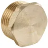 Image de Bouchon laiton MÃ¢le 15/21 (1/2")  lot de 2