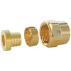Image de Raccord a compression laiton a ecrou tournant - per 13/16 - ecrou 15/21 - 16