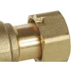 Image de SOMATHERM Robinet d'arret - Compteur droit a boisseau sphÃ©rique Ã©querre - 25-20/27
