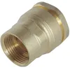 Image de SOMATHERM FOR YOU - Raccord droit femelle laiton pour tube PE D25 - F20/27 - Sens unique de montage