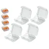 Image de Lot de 4 boÃ®tiers de connexion Ã©tanches IPX8 3 entrÃ©es S221 - Wago
