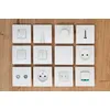Image de Interrupteur DIWONE Double Va-et-Vient Borne-Auto Vis et Griffes Blanc