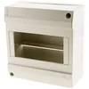 Image de ZENITECH Coffret Ã©lectrique nu/a Ã©quiper 1 rangÃ©e 6 modules