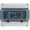 Image de Coffret Ã©lectrique Ã©tanche IP65 8 modules Ã©quipÃ© livrÃ© avec accessoires